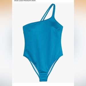 Victoria's Secret Metalic Blue M Swimsuit